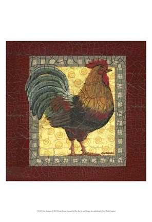 Framed Chic Rainbow Print