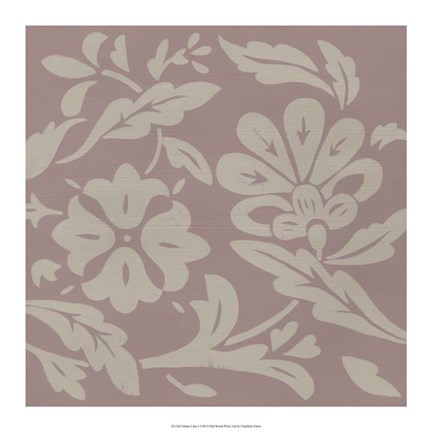 Framed Ginter Lilac I Print