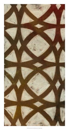 Framed Circle Overlay I Print