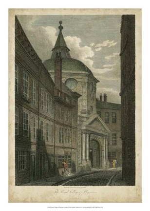 Framed Royal College of Physicians, London Print