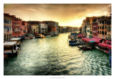 Framed As Evening Falls Print