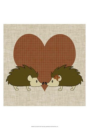 Framed You &amp; Me III Print