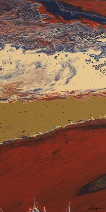 Framed Buttons II Print