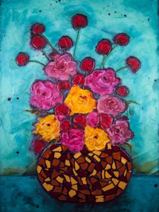 Framed Love &amp; Roses Print