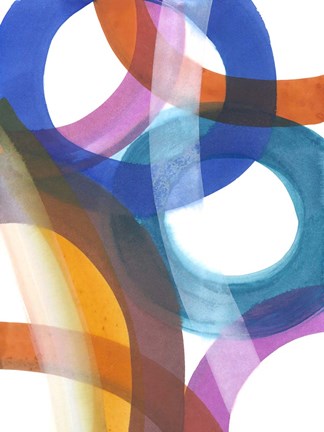 Framed Over Pass II Print