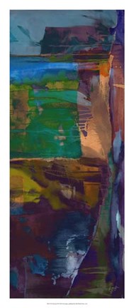 Framed Exuberant II Print