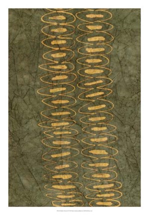 Framed Primitive Patterns II Print