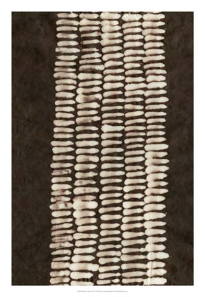 Framed Primitive Patterns VII Print