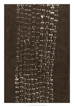 Framed Primitive Patterns IX Print