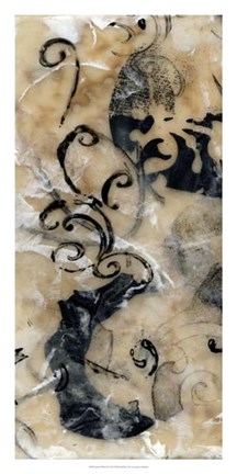 Framed Swirls &amp; Whirls II Print