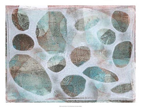 Framed Layered Exclusion I Print