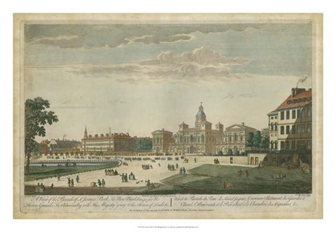 Framed St. James&#39; Park Print