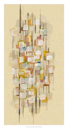 Framed City Map II Print