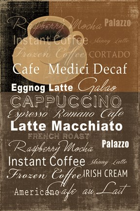 Framed Cafe Collection Print