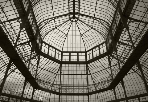 Framed Palm House Following Restoration, The Botanic Gardens, Dublin, Ireland Print