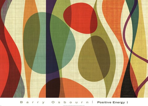 Framed Positive Energy 1 Print