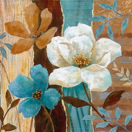 Framed Cara&#39;s Garden I Print