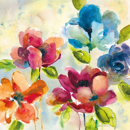 Framed Color My World II Print