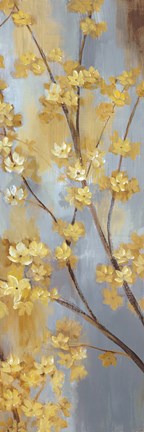 Framed Forsythia Garden II Print