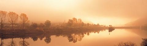 Framed Mosel River Germany Print