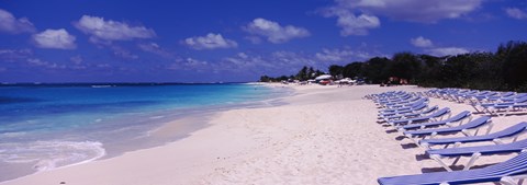 Framed Shoal Bay Beach, Anguilla Print