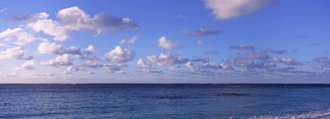 Framed Clouds over the sea, Anguilla Print