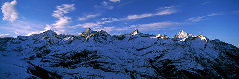 Framed Swiss Alps from Gornergrat, Switzerland Print