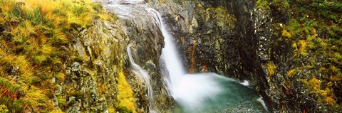 Framed Waterfall, Allt a' Choire Ghreadaidh, Glen Brittle, Isle of Skye, Scotland Print