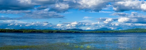 Framed Raquette Lake in the Adirondack Mountains, New York Print