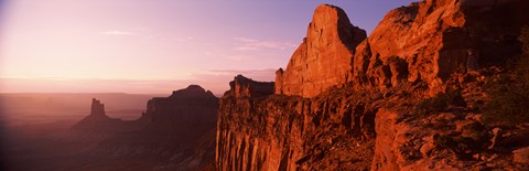 Framed Rock formations, Canyonlands National Park, Utah, USA Print