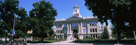 Framed Missoula County Courthouse, Missoula, Montana Print