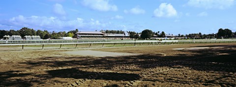 Framed Saratoga Racecourse at Saratoga Springs, New York State, USA Print