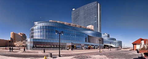 Framed Newest Revel casino at Atlantic City, Atlantic County, New Jersey, USA Print