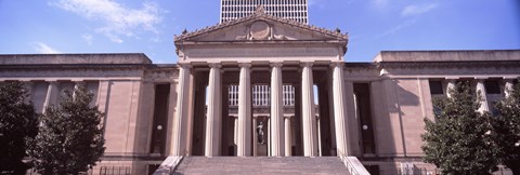 Framed Facade of the War Memorial Auditorium, Nashville, Tennessee Print