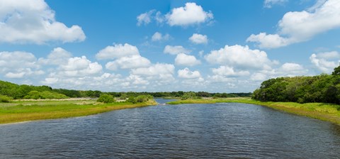 Framed Clouds over the Myakka River, Myakka River State Park, Sarasota County, Florida, USA Print