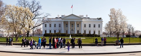 Framed White House, Washington DC Print