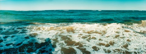 Framed Ocean View at Morro De Sao Paulo, Tinhare, Cairu, Bahia, Brazil Print