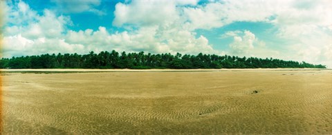 Framed Morro De Sao Paulo Beach, Bahia, Brazil Print