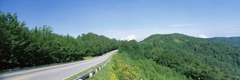 Framed Newfound Gap road, Great Smoky Mountains National Park, Tennessee Print