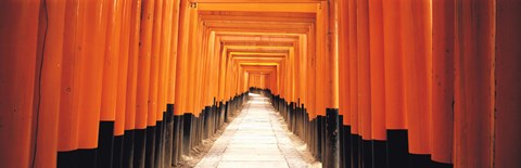 Framed Fushima-Inari Kyoto Japan Print