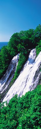 Framed Shiretoko-Hantou Oshinkoshin-no-Taki Hokkaido Japan Print