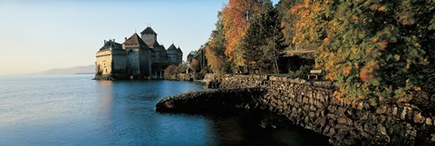Framed Chillon Castle Switzerland Print