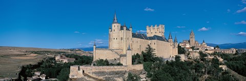 Framed Alcazar Segovia Spain Print