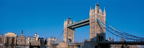 Framed Tower Bridge London England (Daytime) Print
