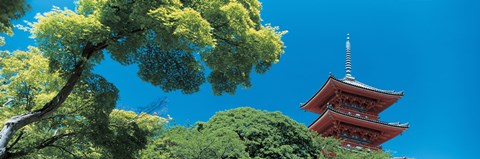 Framed Kiyomizu Temple Kyoto Japan Print