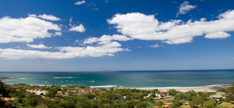 Framed Clouds over the sea, Tamarindo Beach, Guanacaste, Costa Rica Print