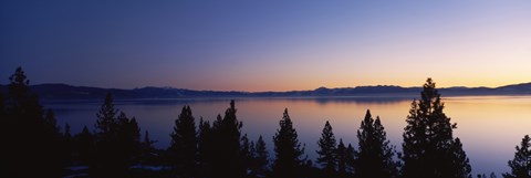 Framed Lake Tahoe, California Print