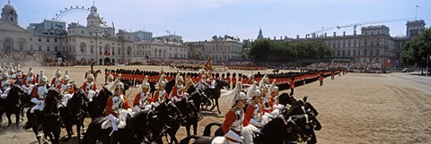 Framed Horse Guards Parade, London, England Print