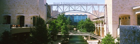 Framed Henry B. Gonzalez Convention Center at San Antonio, Texas, USA Print