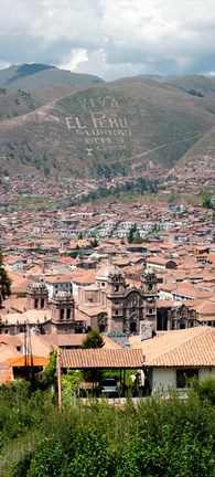 Framed Cuzco, Peru Print